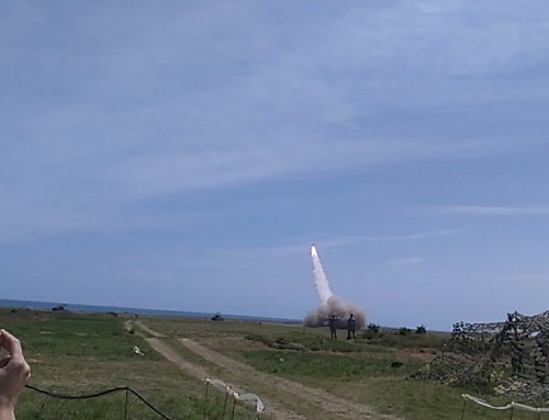 Cadets observe live fire exercise