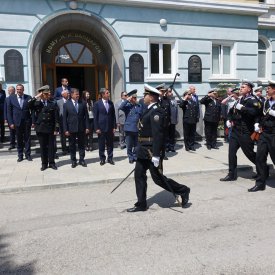 Solemn meeting of the President of the Republic of Bulgaria in the Nikola Vaptsarov Naval Academy